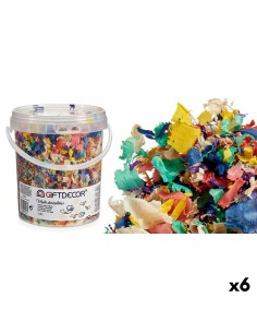 Copeaux décoratifs 1,4 L Multicouleur (6 Unités)