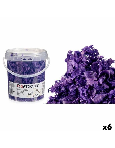 Copeaux décoratifs 1,4 L Lila (6 Unités)