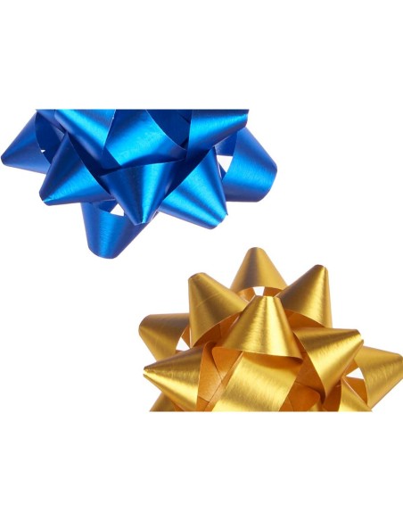 Boucles Pincello 4 PVC 5 x 3,5 x 5 cm Mat Multicouleur (12 Unités)