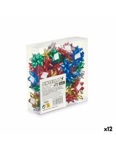 Boucles Pincello 2 PVC 4 cm Brille Multicouleur (12 Unités)