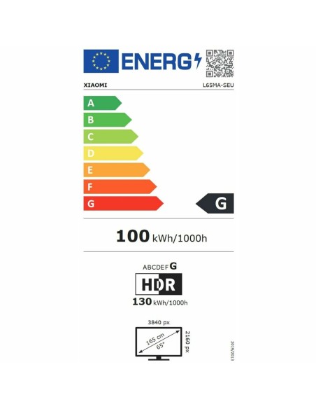 TV intelligente Xiaomi TV A Pro 4K Ultra HD 65" QLED