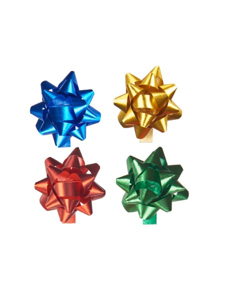 Boucles Pincello 6 PVC 2,3 cm Mat Multicouleur (12 Unités)