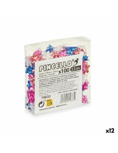 Boucles Pincello 9 PVC 2,3 cm Brille Gâteau (12 Unités)