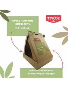 Bac à litière pour chats Tyrol 2