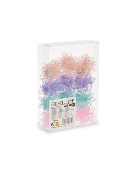Boucles Pincello 10 PVC 7,5 cm Gâteau (12 Unités)