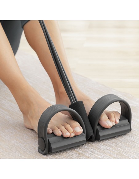 Élastiques de musculation multi-usages avec guide d’exercices Tensport InnovaGoods