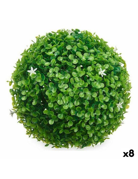 Plante décorative Ibergarden 555 Plastique Fleurs Volets Ballon 22 x 22 x 22 cm (8 Unités)