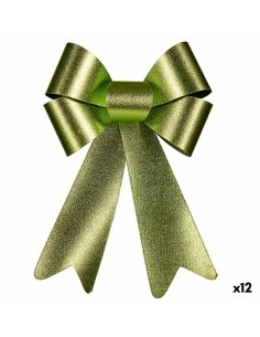 Lien Krist+ HJ1-12063 Vert PVC 16 x 24 x 4 cm Décorations de Noël (12 Unités)
