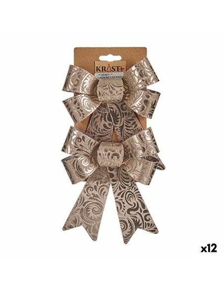 Lien Krist+ HJ1-12010 Bronze PVC 15 x 4 x 16 cm Décorations de Noël (12 Unités)