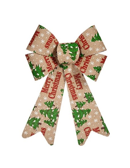 Lien Merry Christmas Décorations de Noël Multicouleur PVC 16 x 24 x 4 cm (12 Unités)