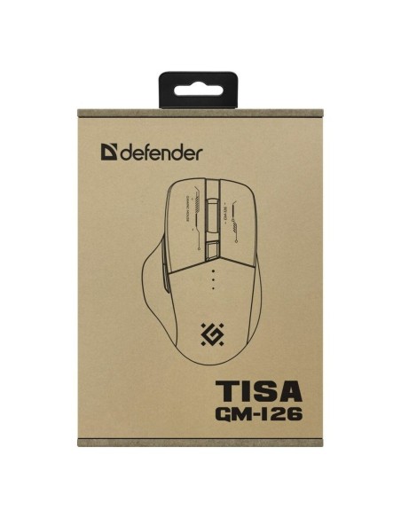 Souris Bluetooth Sans Fil Defender GM-126 Blanc