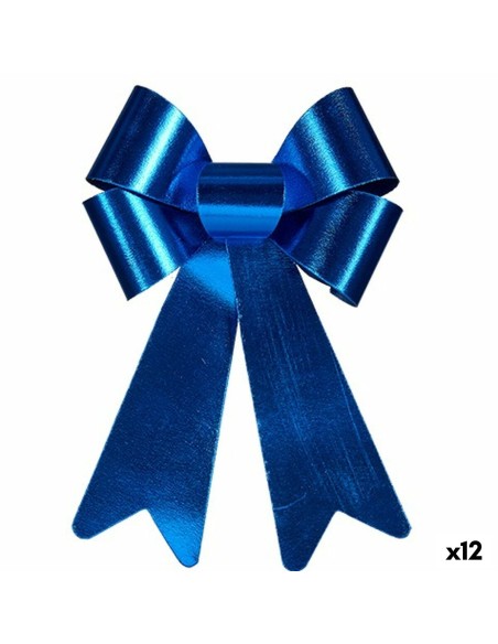 Lien Krist+ HJ1-12061 Bleu PVC 24 x 36 x 5 cm Décorations de Noël (12 Unités)