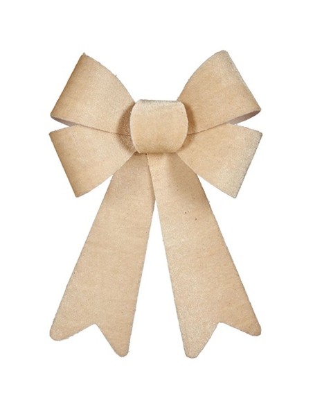 Lien Krist+ HJ1-12042 Beige PVC 16 x 24 x 4 cm Décorations de Noël (12 Unités)