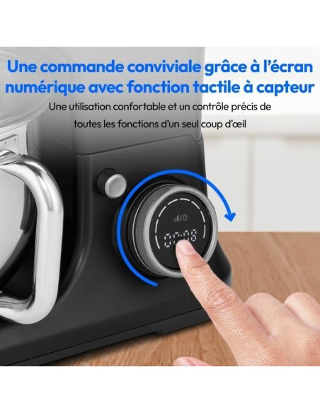 Robot culinaire Medion MD18420 noir 1200 W 5 L