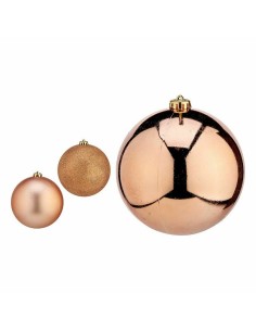 Lot de boules de Noël Krist+ 00749 Cuivre Plastique (4 Unités) 2