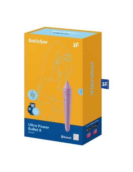 Vibromasseur à boules Ultra Power Satisfyer 8 Lila