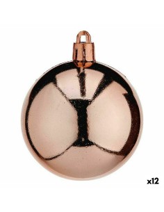 Lot de boules de Noël Krist+ 00466-4 Cuivre Plastique (12 Unités)