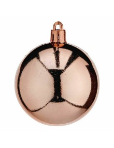 Lot de boules de Noël Krist+ 00466-4 Cuivre Plastique (12 Unités) 2