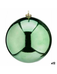 Boule de Noël Krist+ 00844 Vert Plastique (12 Unités)