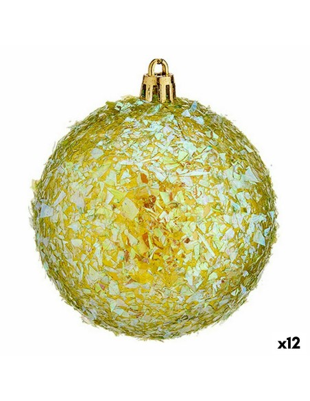 Lot de boules de Noël Krist+ 00990-4 Vert Plastique (12 Unités)