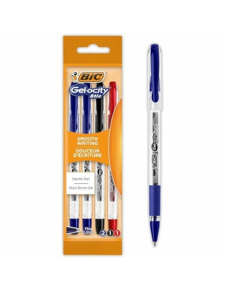Ensemble de Stylos Bic Gelocity Stic 992599