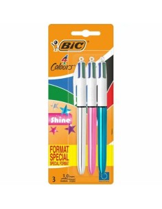Ensemble de Stylos Bic 4 Colors Shine 9122751