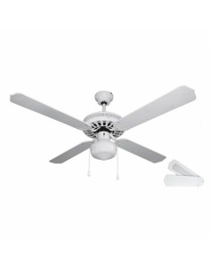 Ventilateur de Plafond avec Lumière Orbegozo CL 08132 B 60 W Ø 132 cm Blanc 2