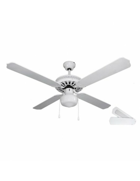 Ventilateur de Plafond avec Lumière Orbegozo CL 08132 B 60 W Ø 132 cm Blanc