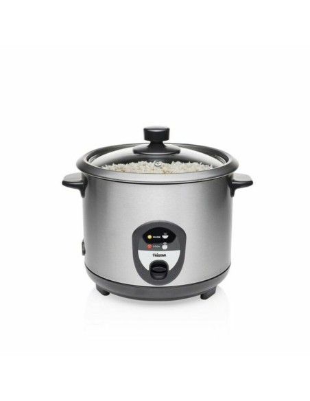 cuiseur à riz Tristar RK-6126 Arrocera Noir/Argenté Argenté Acier inoxydable 400 W