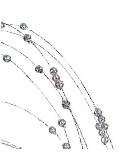 Branche Baies Argenté 100 x 3 x 5 cm (24 Unités)