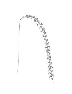 Branche 140 cm Balles Argenté (12 Unités) 2