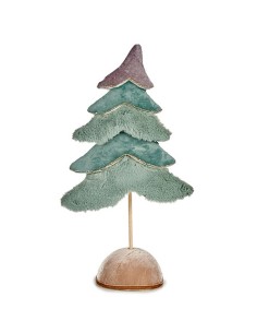 Sapin de Noël Krist+ 19A5905-M-2 Turquoise Velours 2