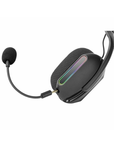 Casques avec Micro Gaming Mars Gaming MHWPRO Noir
