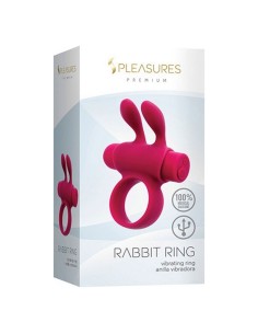 Anneau Pénis S Pleasures Rabbit Rose 2
