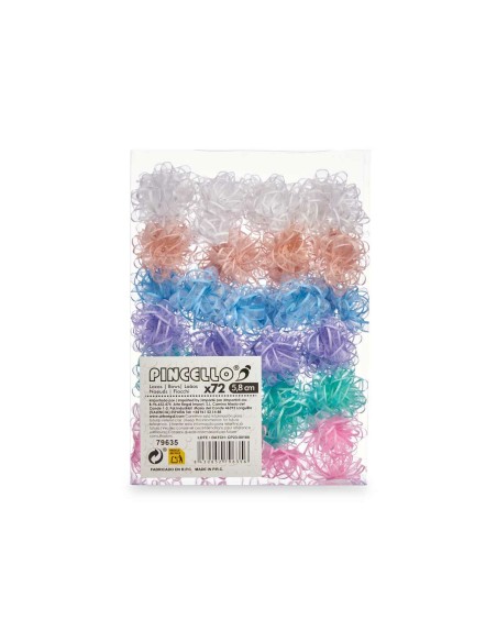 Boucles Pincello 11 PVC 5,8 cm Multicouleur (12 Unités)