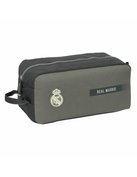 Range-Chaussures de Voyage Real Madrid C.F. Gris 34 x 15 x 18 cm