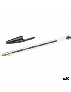 Crayon Bic Cristal Noir Original (50 Unités)