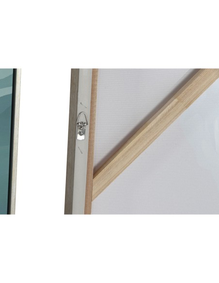 Cadre Home ESPRIT Moderne 100 x 3,5 x 100 cm (2 Unités)