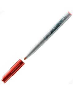 Marqueur Bic Velleda 1741 Blanc Rouge Tableau blanc
