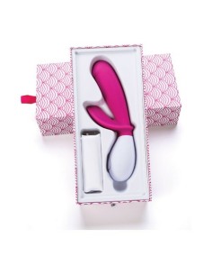 Vibration de Stimulation Double Lovelife by OhMiBod AT015 Blanc/Rose 2