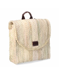 Sac à dos EDM Viena 26,5 x 26,5 cm Feuille de palmier Avec poignée
