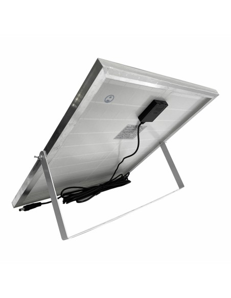 Ventilateur sur Pied EDM 33523 Blanc 25 W Solaire