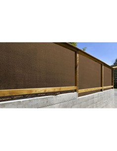 Maille de dissimulation Fun&Go Marron Polyéthylène 1 x 50 m