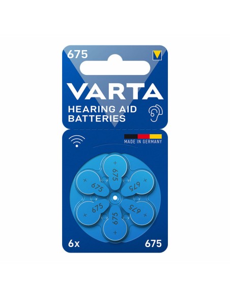 Pile pour aide auditive Varta Hearing Aid 675 PR44 6 Unités