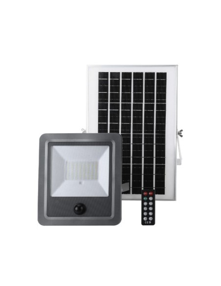 Projecteur EDM 31862 100 W 1200 Lm Solaire Capteur de Mouvement (6500 K)