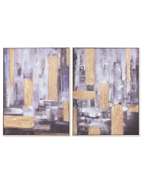 Cadre Home ESPRIT Abstrait Moderne 62 x 4,5 x 82 cm (2 Unités)