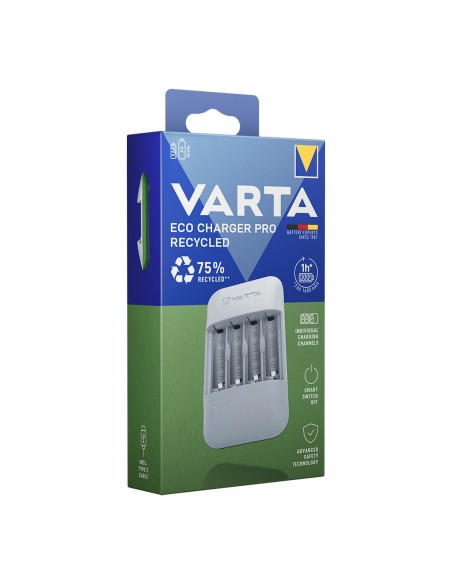 Chargeur de batterie Varta Eco Charger Pro Recycled 4 Batteries