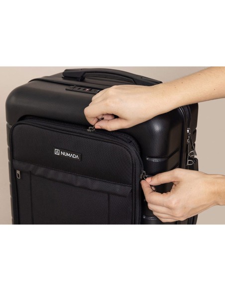 Valise cabine Numada 1200608 Noir 38 L 55 x 35,5 x 23,5 cm
