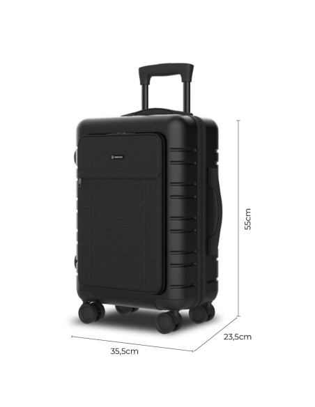 Valise cabine Numada 1200608 Noir 38 L 55 x 35,5 x 23,5 cm