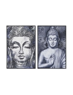 Cadre Home ESPRIT Buda Oriental 83 x 4,5 x 123 cm (2 Unités)